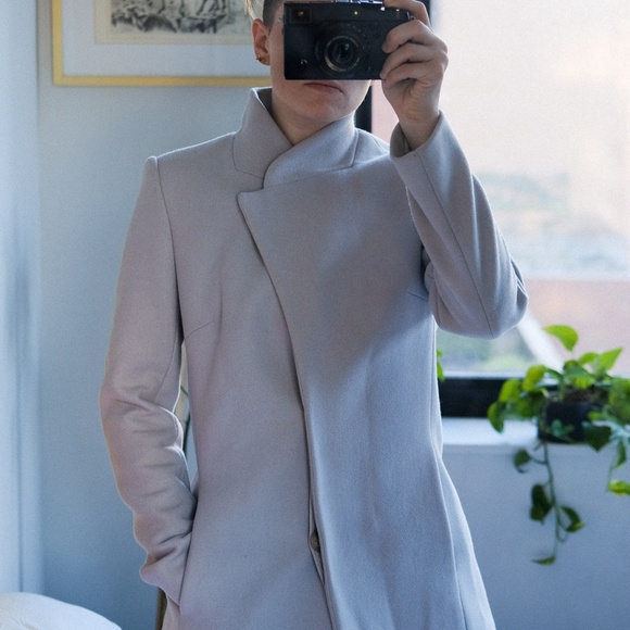 Lavender Reiss Peacoat - Picture 2 of 6